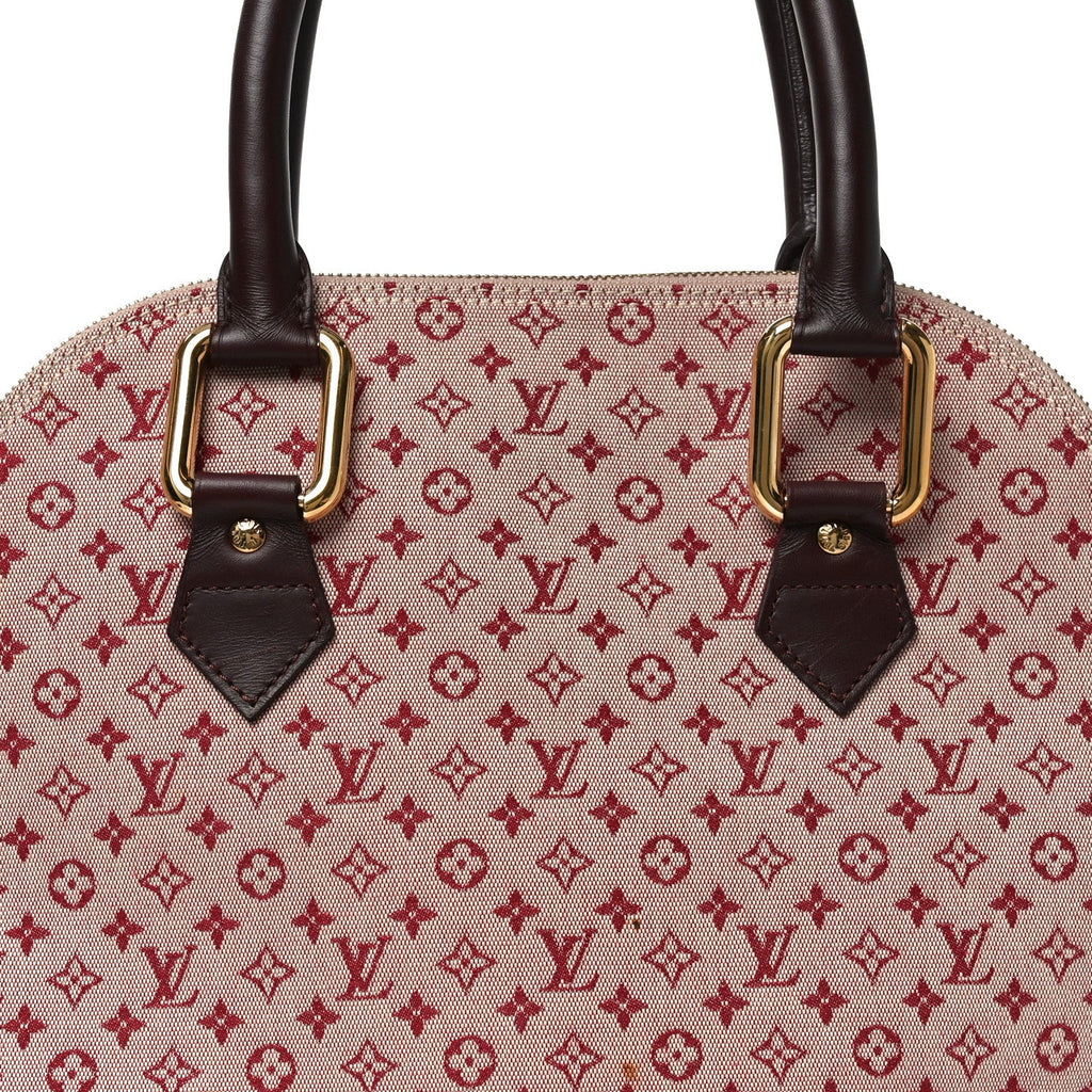 Louis Vuitton Mini Monogram Alma Haut Tote Cherry