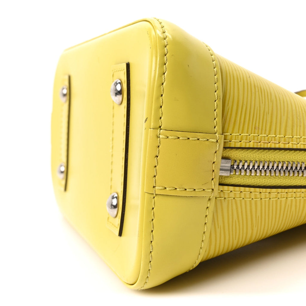 Louis Vuitton Epi Alma BB Pistache