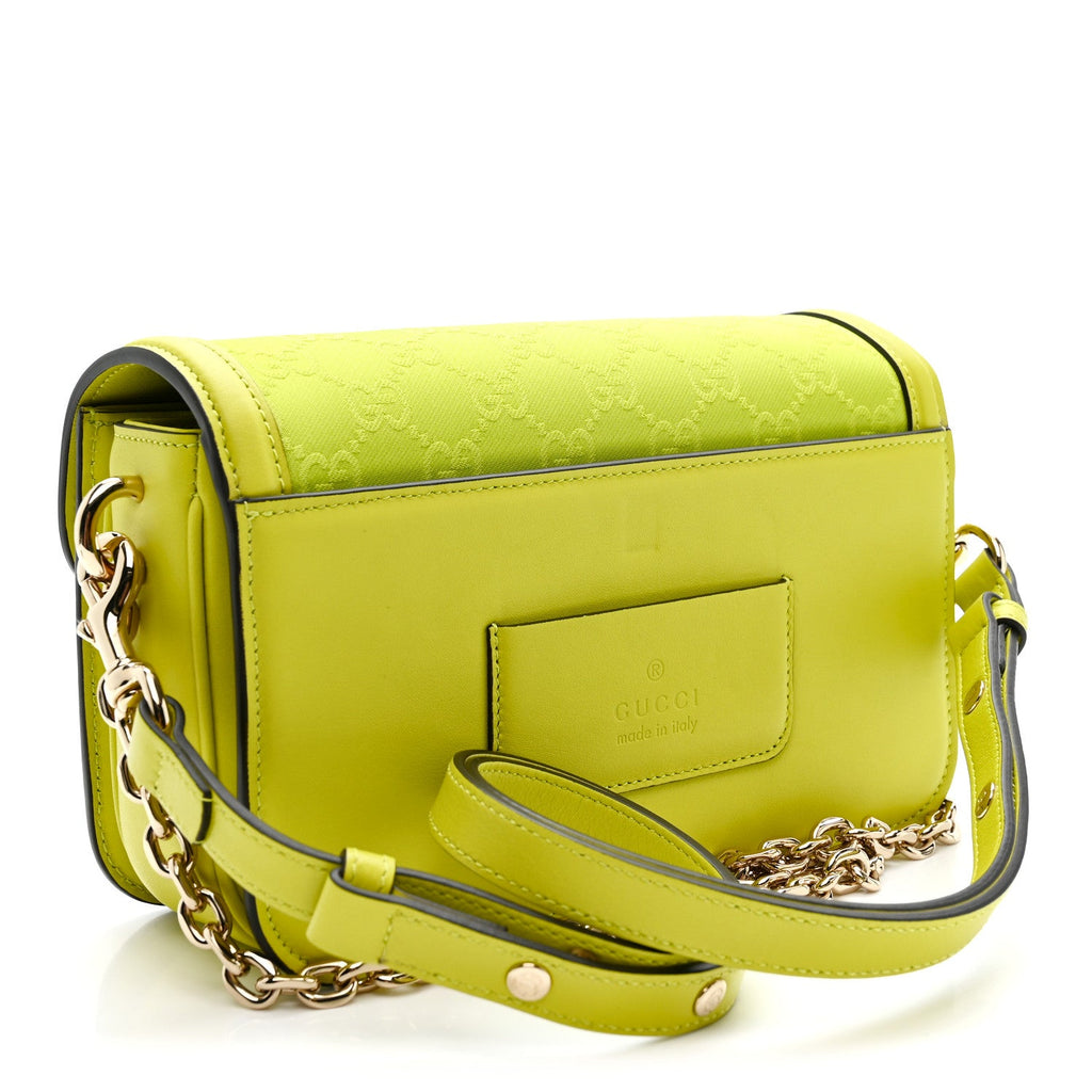 Gucci Monogram Go Small Shoulder Bag Firefly