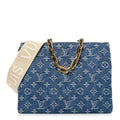 Louis Vuitton Monogram Denim Coussin PM Blue