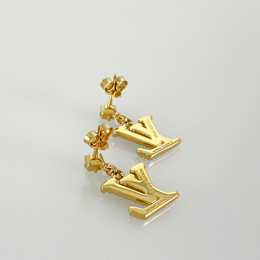 LOUIS VUITTON Lady LV M01844 Earring
