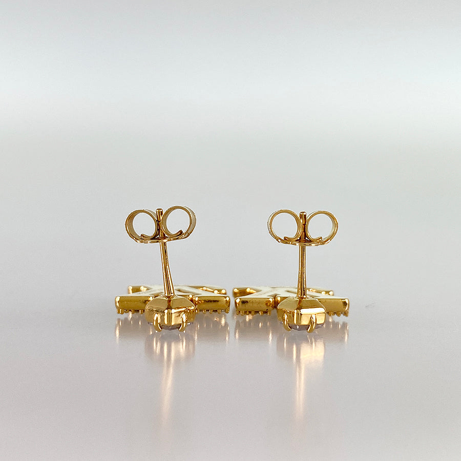 LOUIS VUITTON Lady LV M01844 Earring