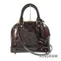 LOUIS VUITTON Monogram Vernis Alma BB M91678 Hand bag