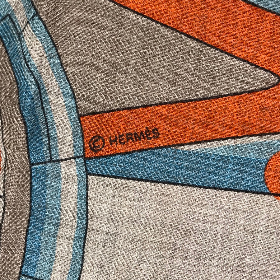 HERMES Karen H 100 104061T Women's Scarf