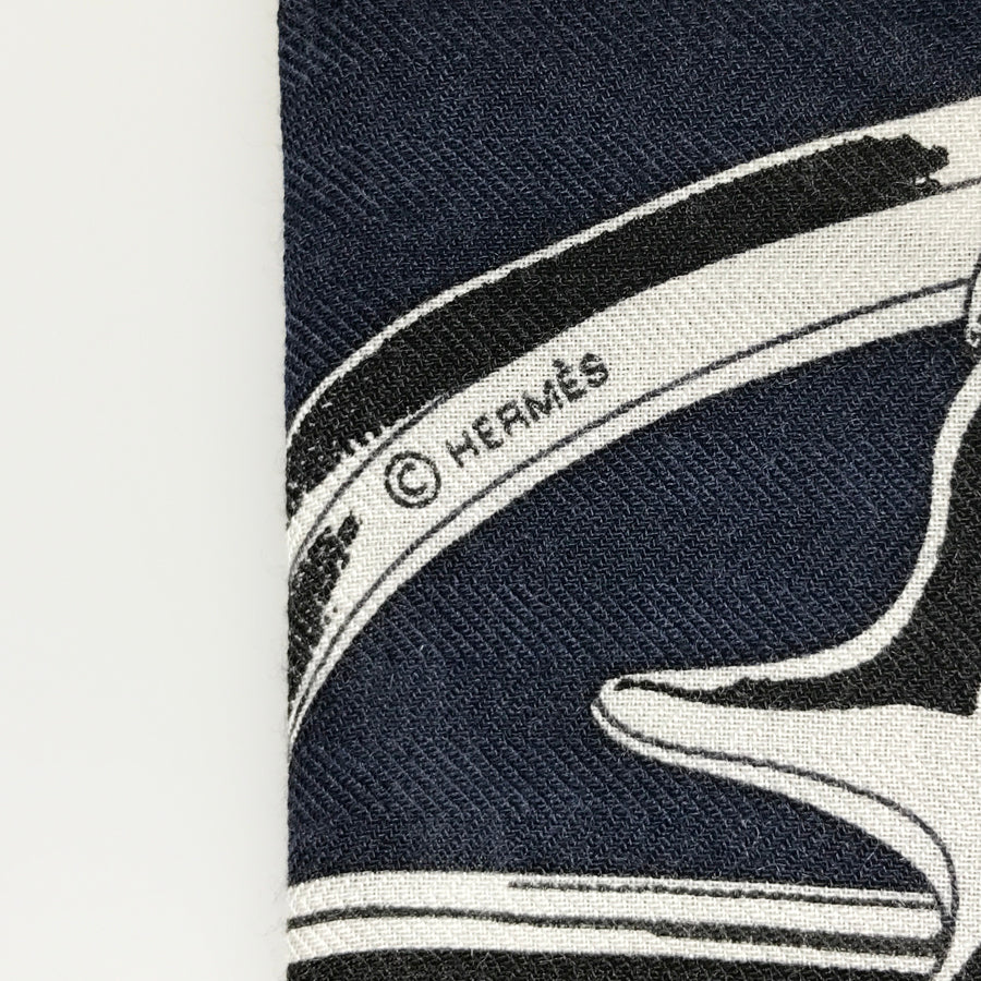 HERMES Karen H 100 104145T Women's Scarf