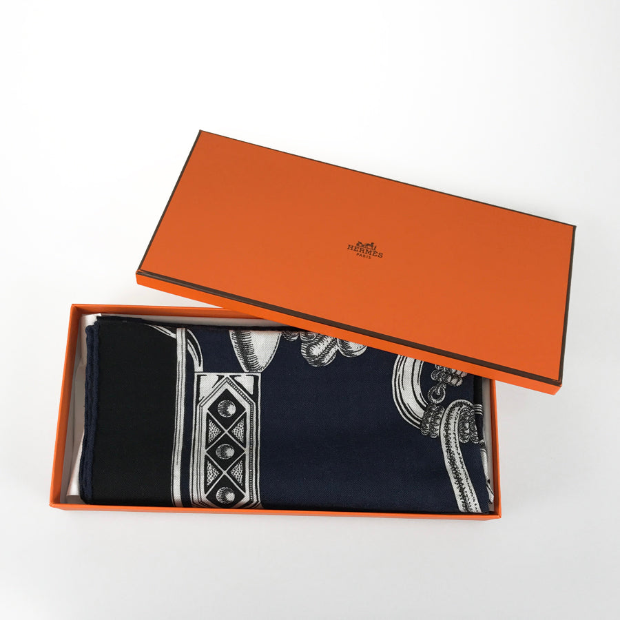 HERMES Karen H 100 104145T Women's Scarf