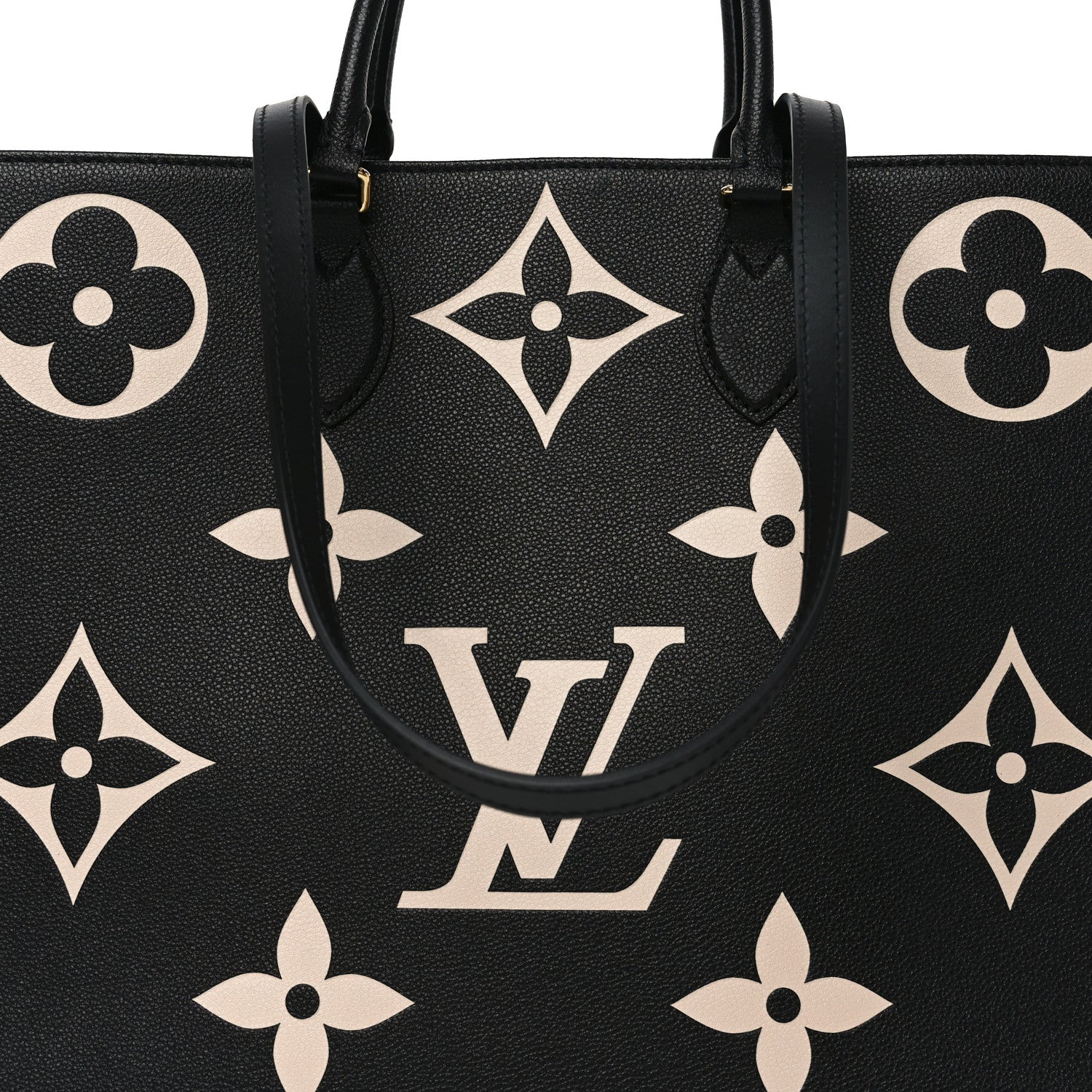 Louis Vuitton Empreinte Monogram Giant Onthego GM Black Beige