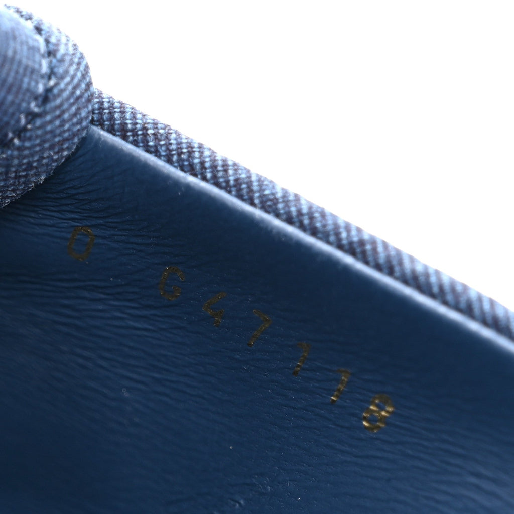 Fabric Quilted CC Turnlock Mules 39 Blue