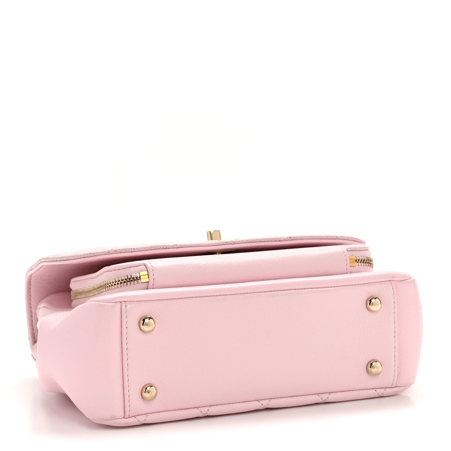 Chanel Caviar Quilted Medium Business Affinity Flap Light Pink