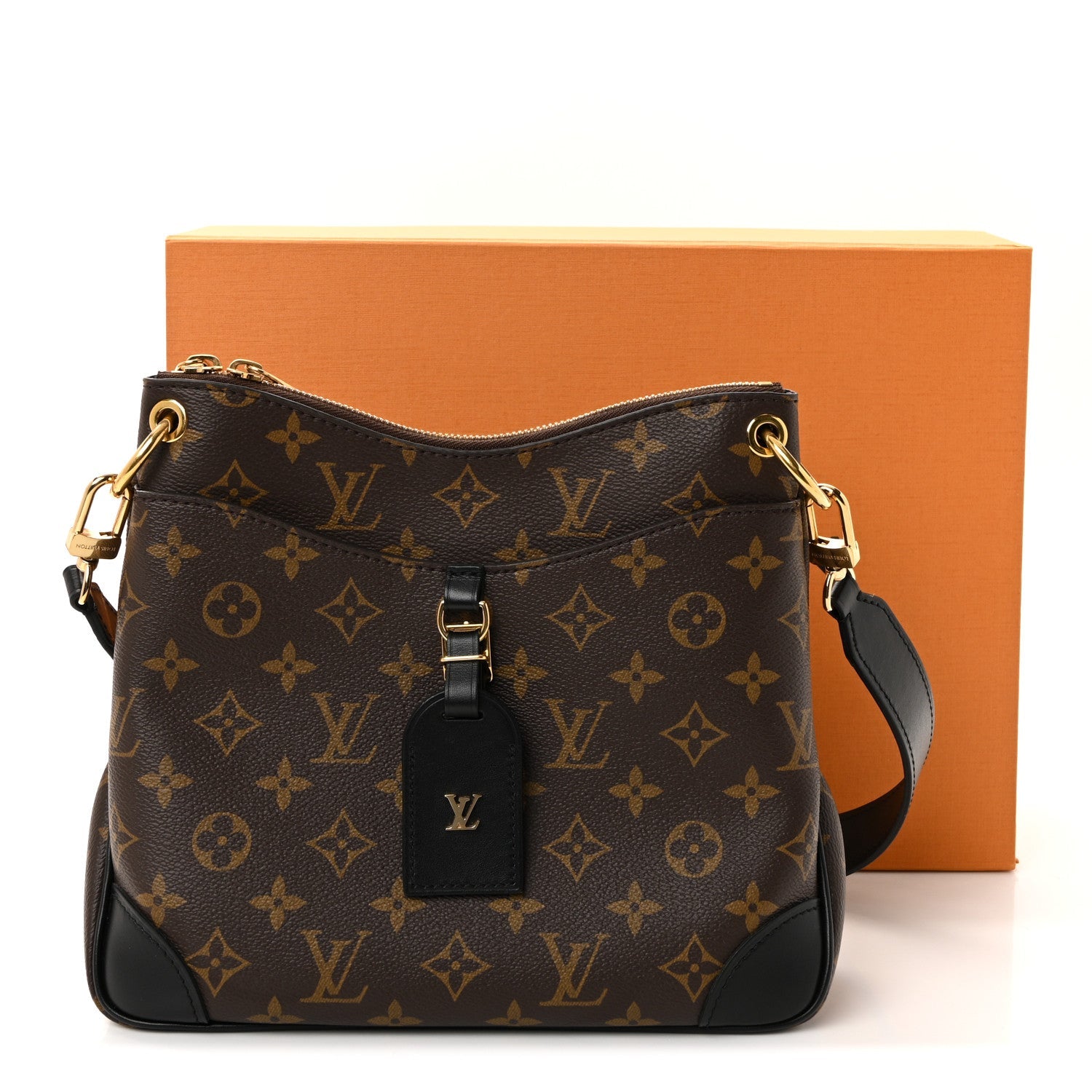 Louis Vuitton Monogram Odeon PM Black