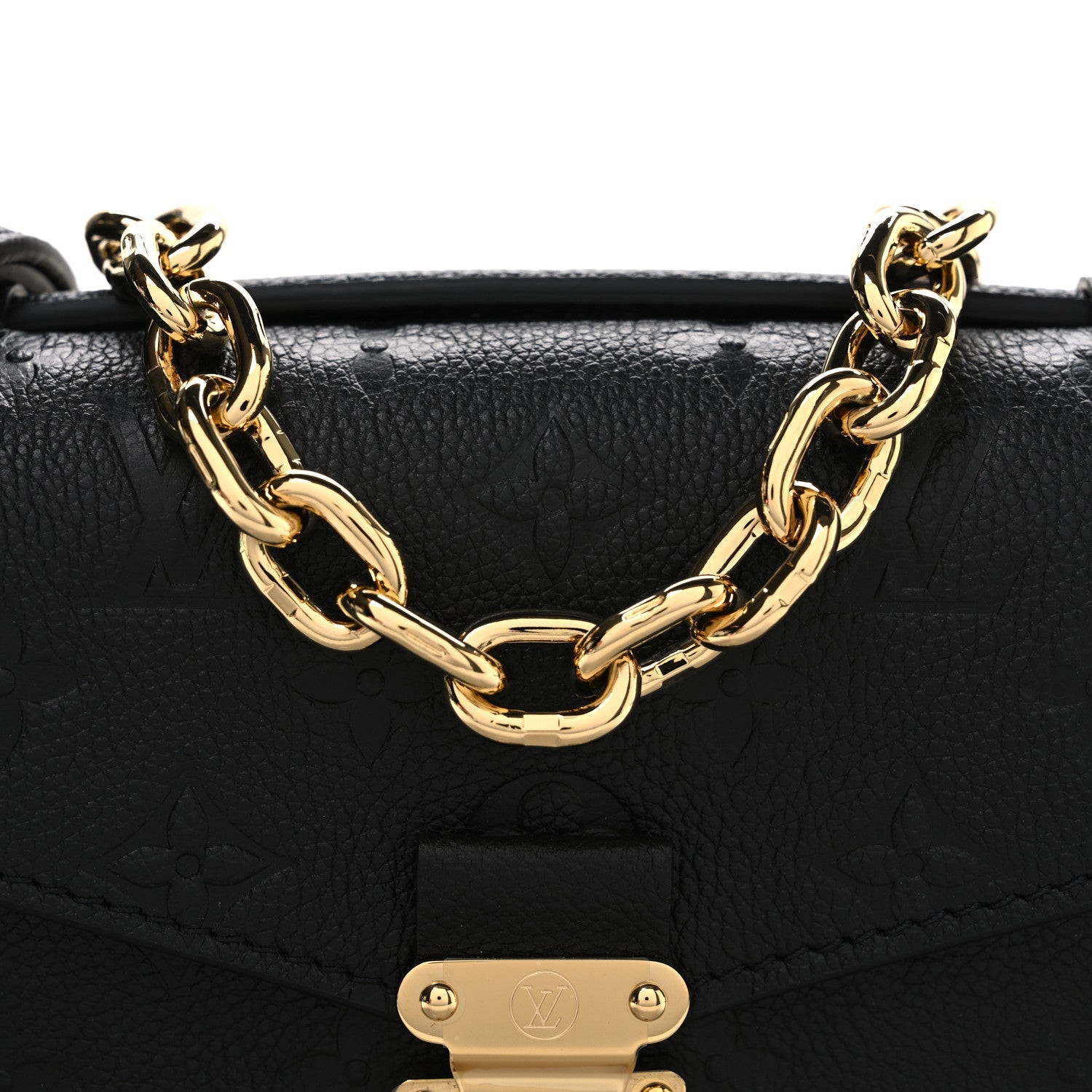 Louis Vuitton Empreinte Pochette Metis East West Black
