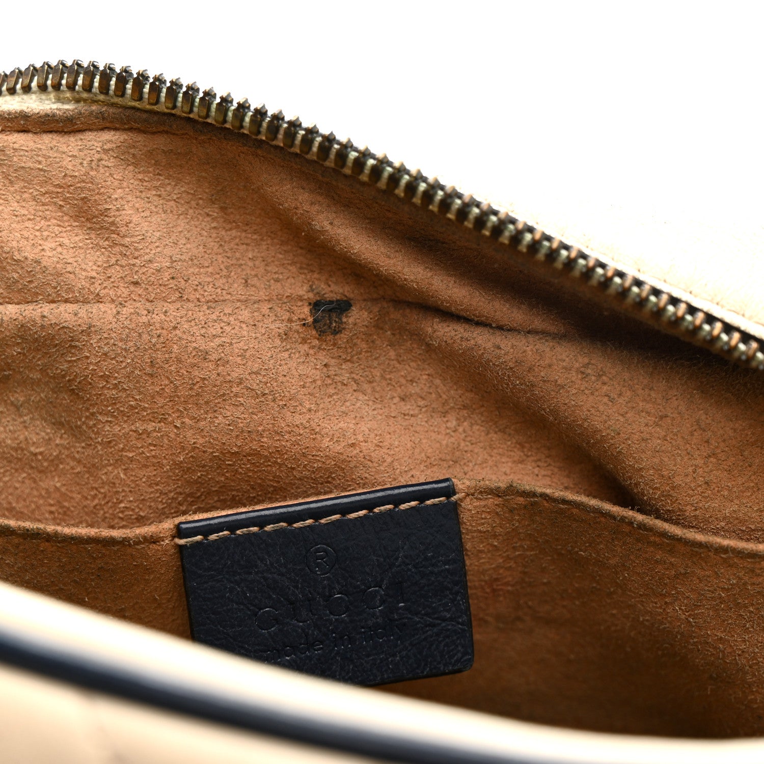 Gucci Vintage Effect Calfskin Matelasse Diagonal Small Torchon GG Marmont Chain Shoulder Bag Mystic White Blue Agata