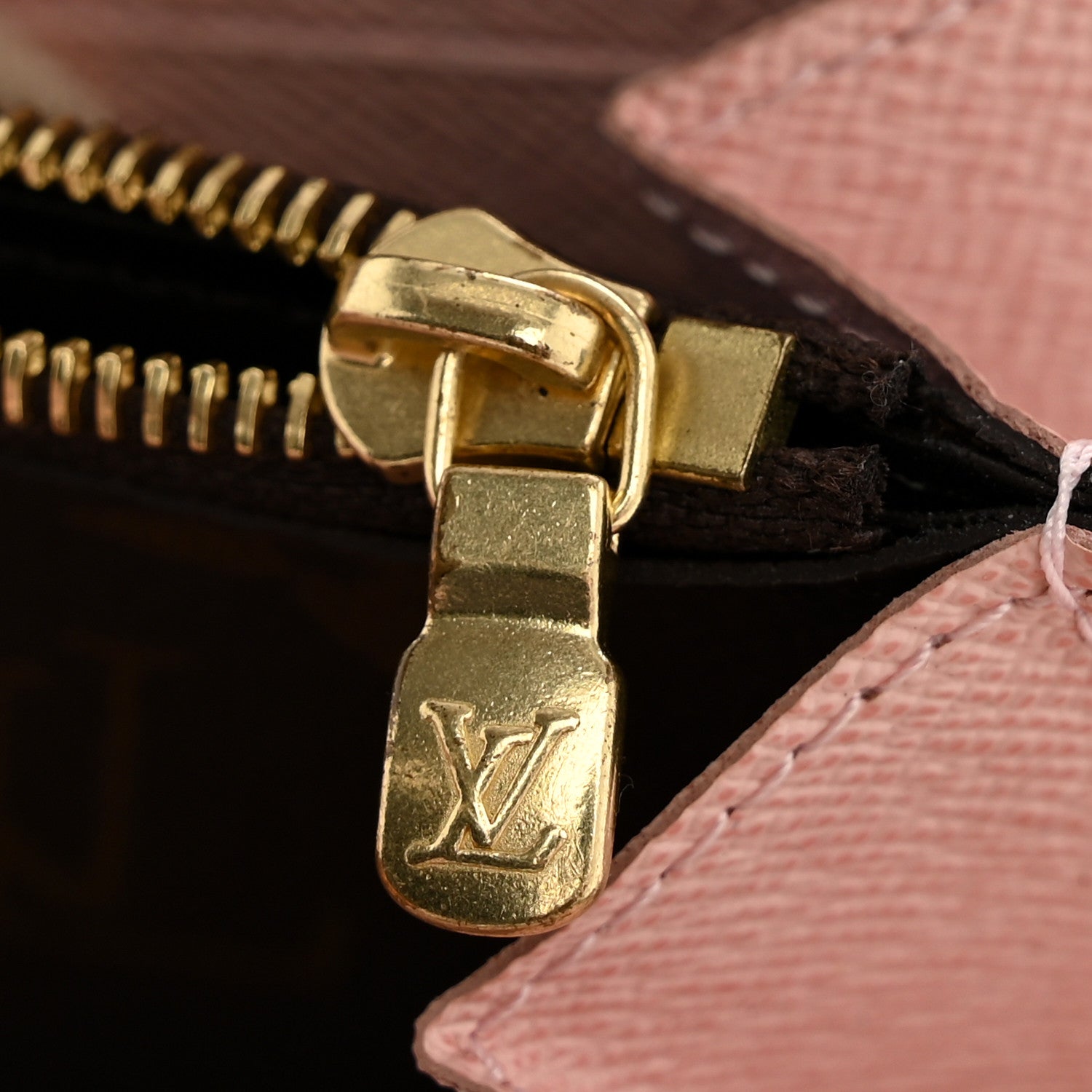 Louis Vuitton Monogram Clemence Wallet Rose Ballerine