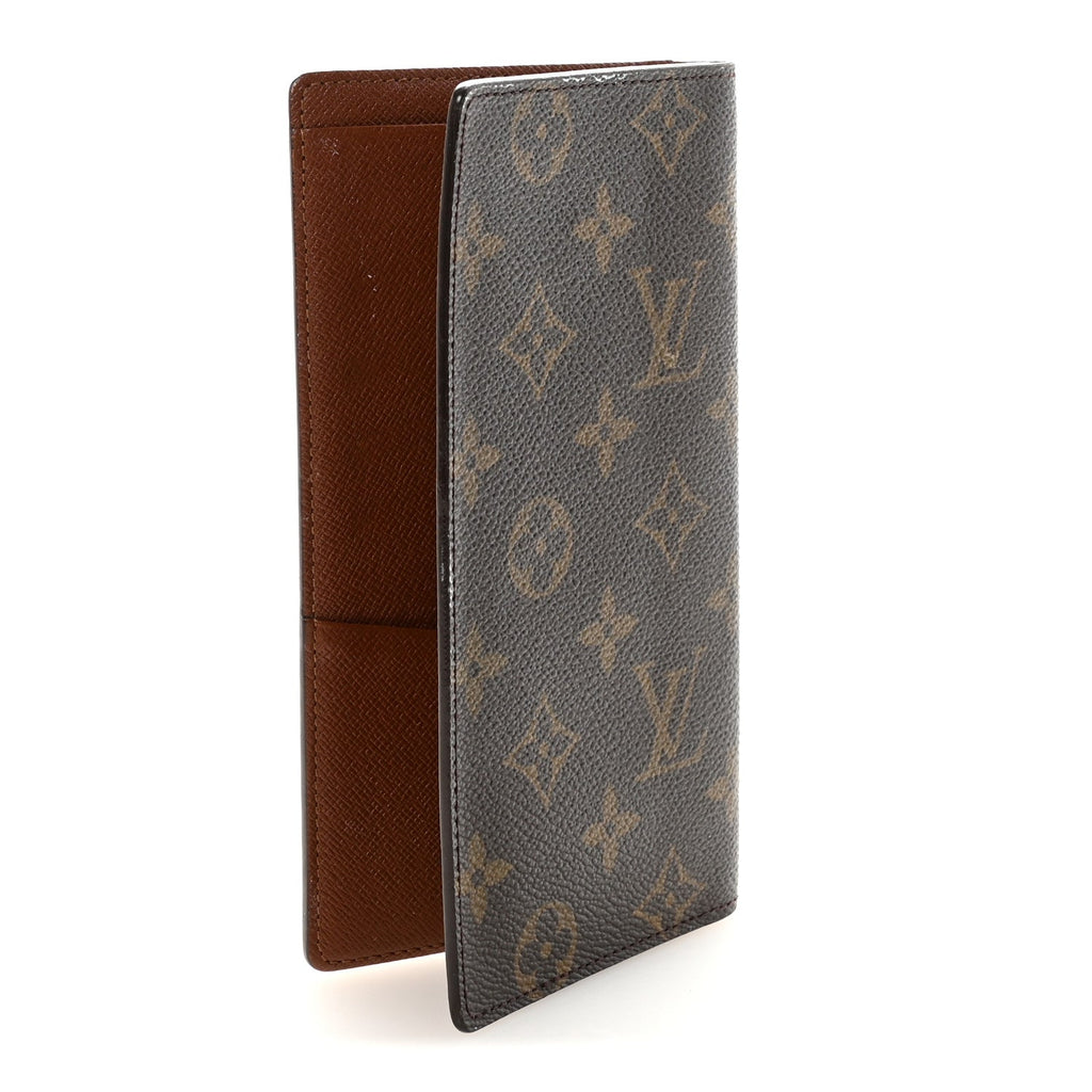 Louis Vuitton Monogram Porte Valeurs Checkbook Wallet