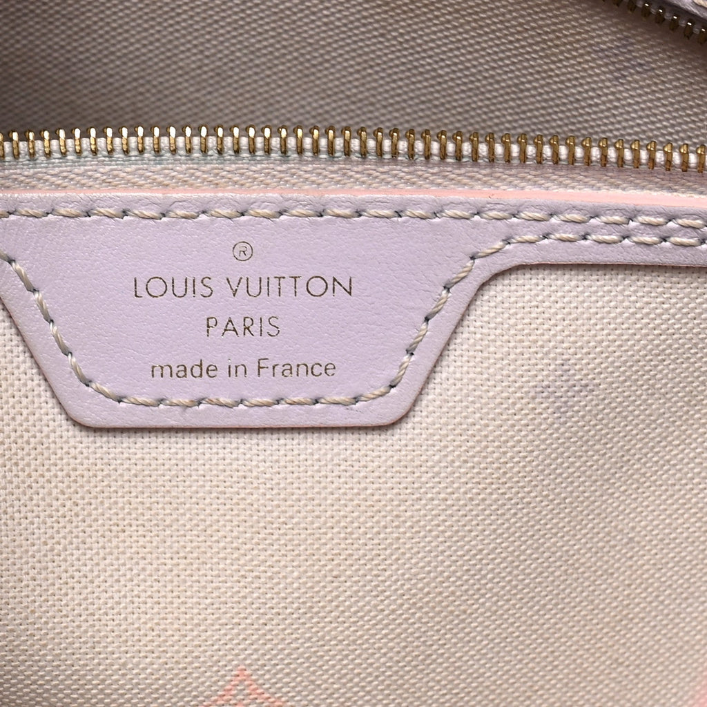 Louis Vuitton Monogram Giant Spring In The City Neverfull MM Sunrise Pastel