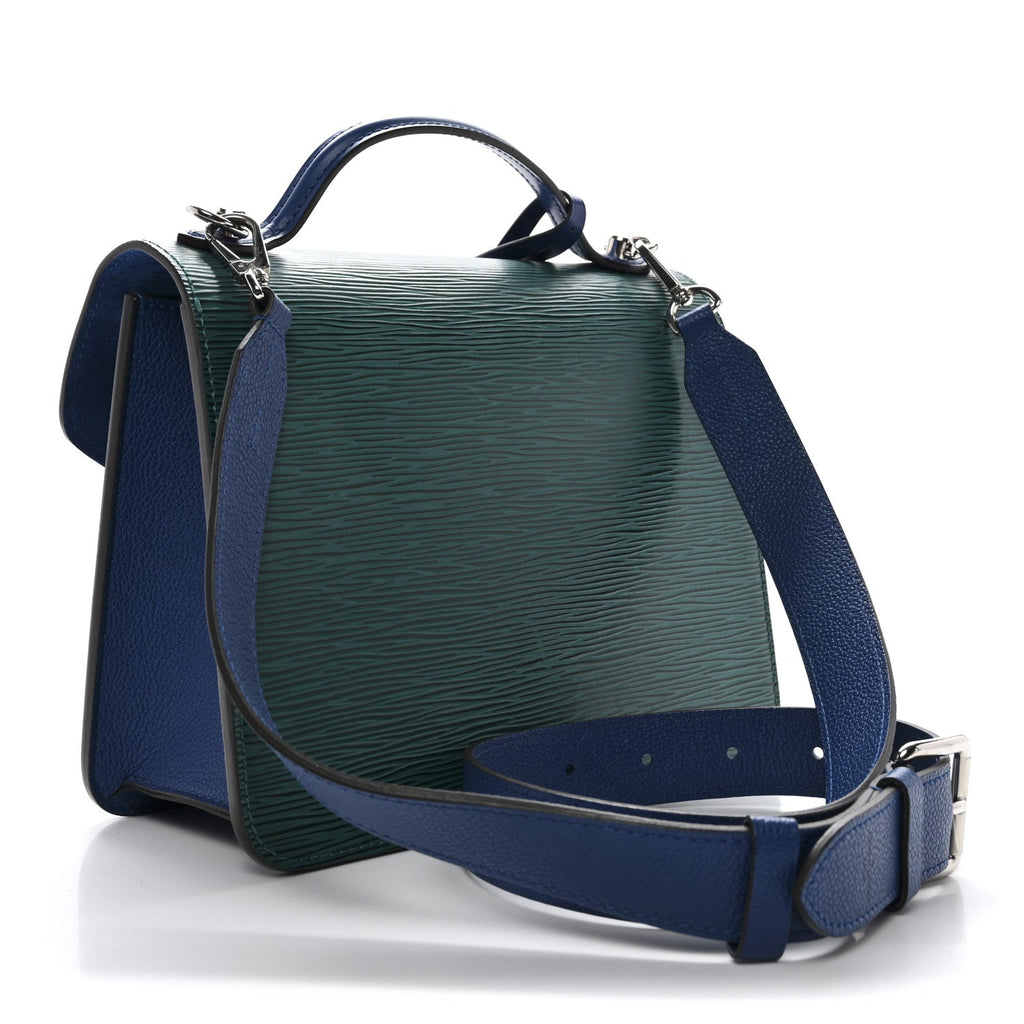 Louis Vuitton Epi Neo Monceau Emerald Green Indigo