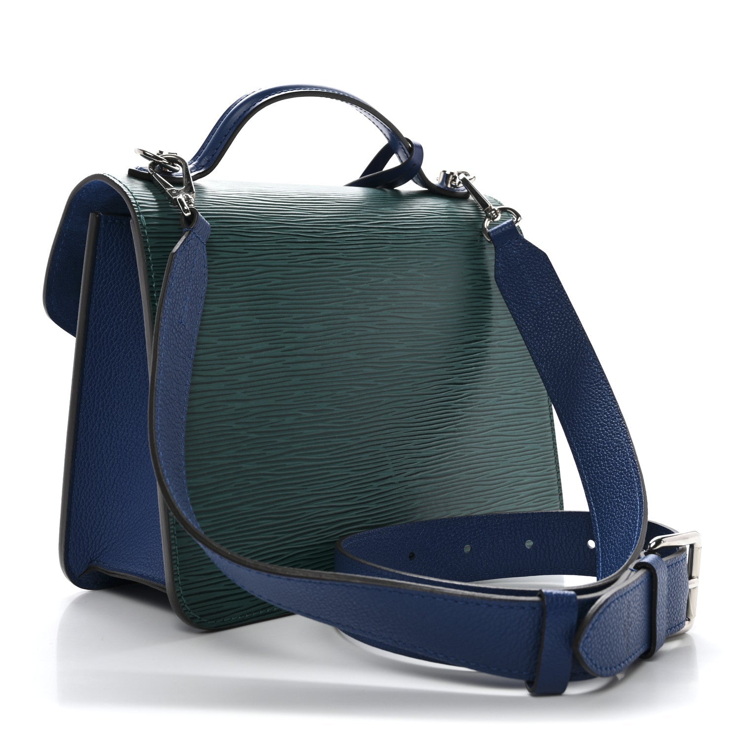 Louis Vuitton Epi Neo Monceau Emerald Green Indigo