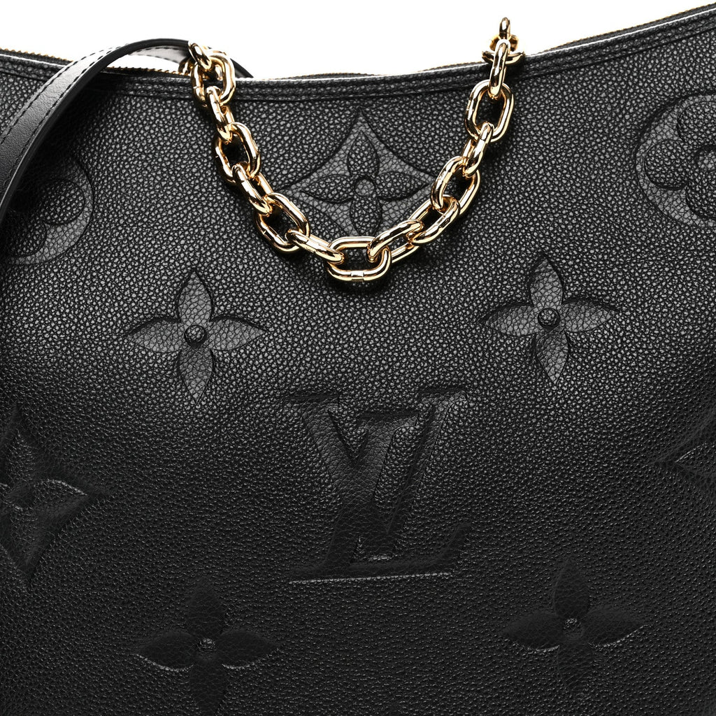 Louis Vuitton Empreinte Monogram Giant Loop Hobo Black