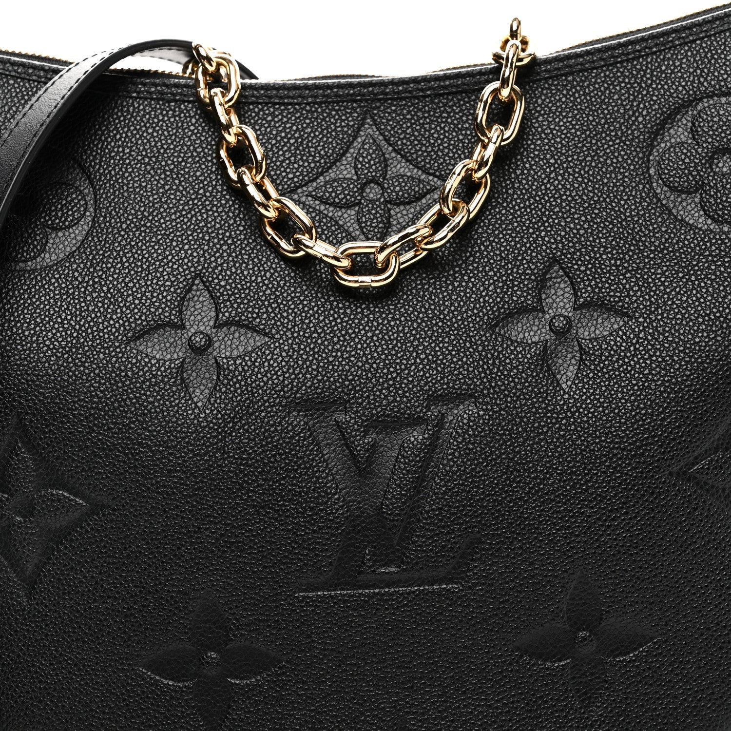Louis Vuitton Empreinte Monogram Giant Loop Hobo Black