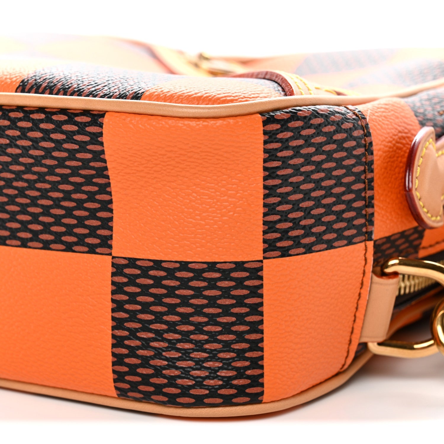 Louis Vuitton Damier Pop Chess Messenger Orange