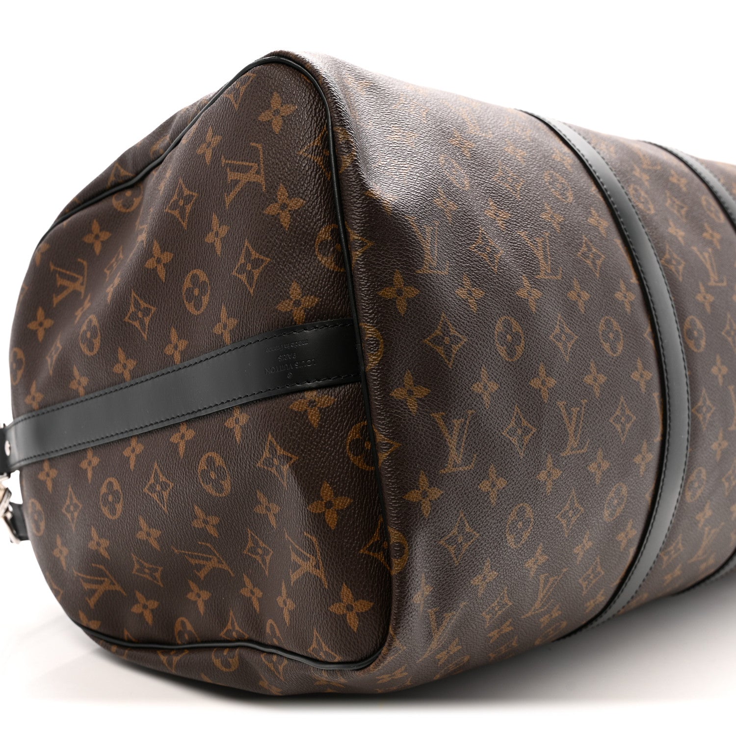 Louis Vuitton Monogram Macassar Keepall Bandouliere 55