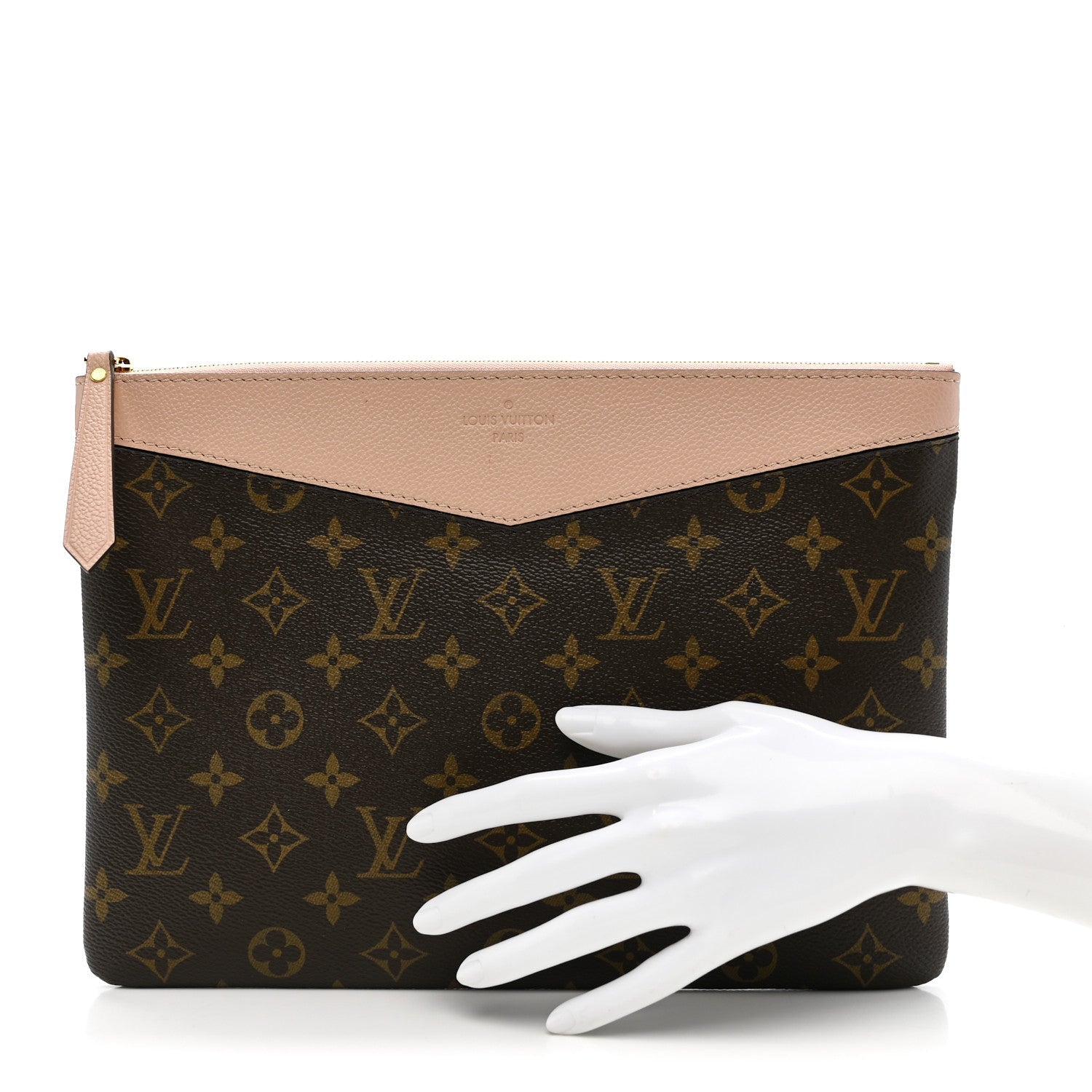 Louis Vuitton Monogram Daily Pouch Rose Poudre
