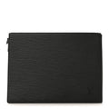 Louis Vuitton Epi Monogram Eclipse Porte Document Portfolio Black