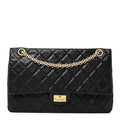 Chanel Aged Calfskin Quilted 2.55 Reissue 226 Flap Black