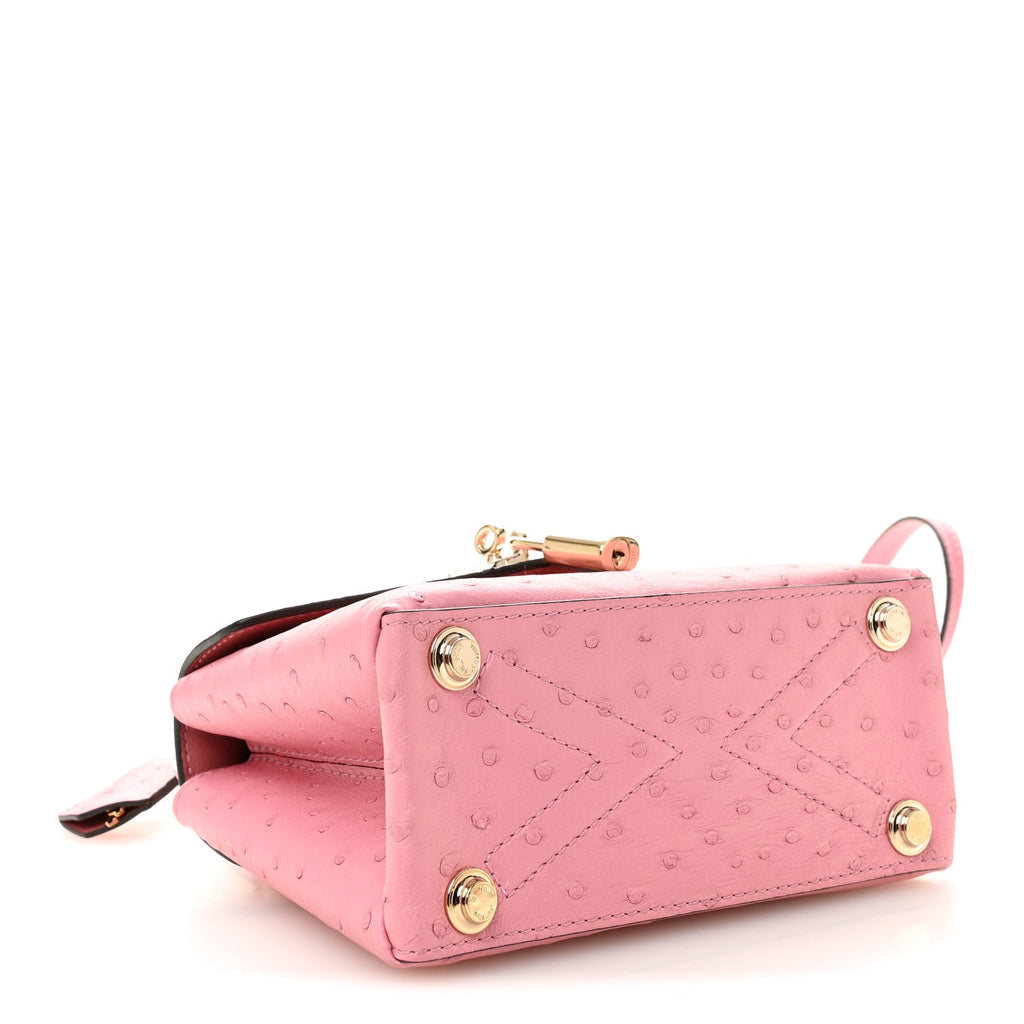 Louis Vuitton Ostrich Rose Des Vents Mini Pink