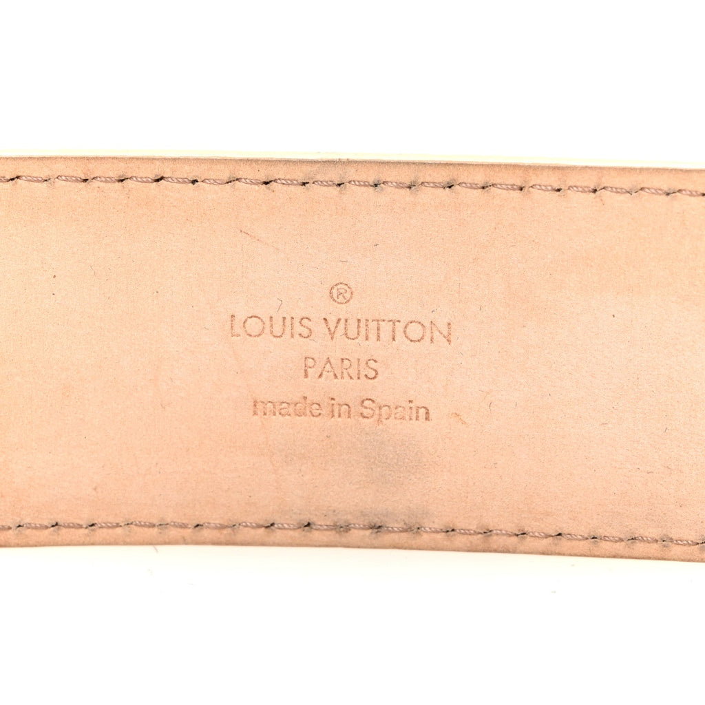 Louis Vuitton Damier Azur LV Initiales 85 34 Belt