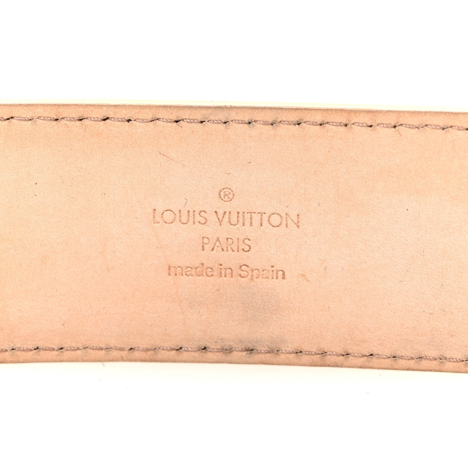 Louis Vuitton Damier Azur LV Initiales 85 34 Belt