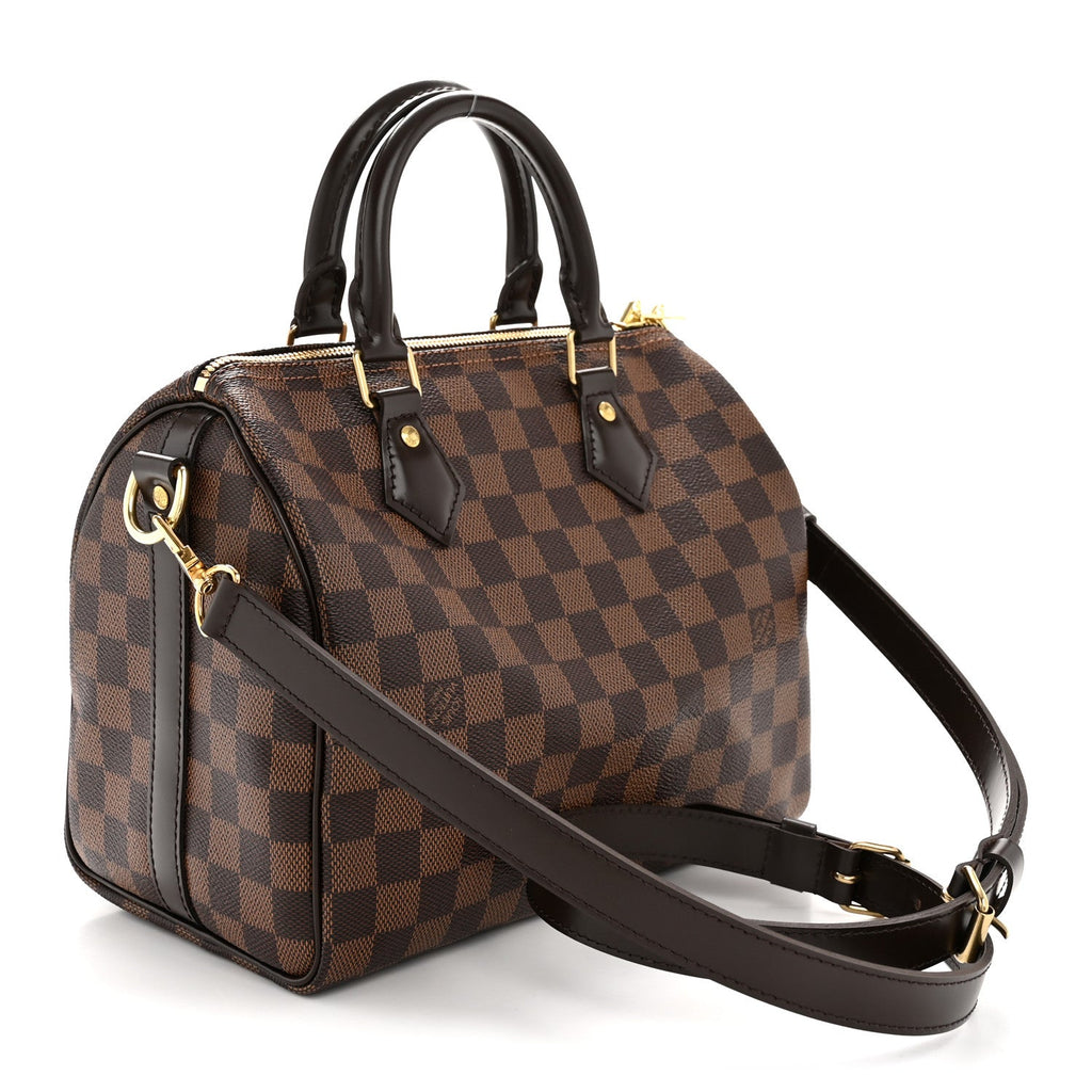 Louis Vuitton Damier Ebene Speedy Bandouliere 25
