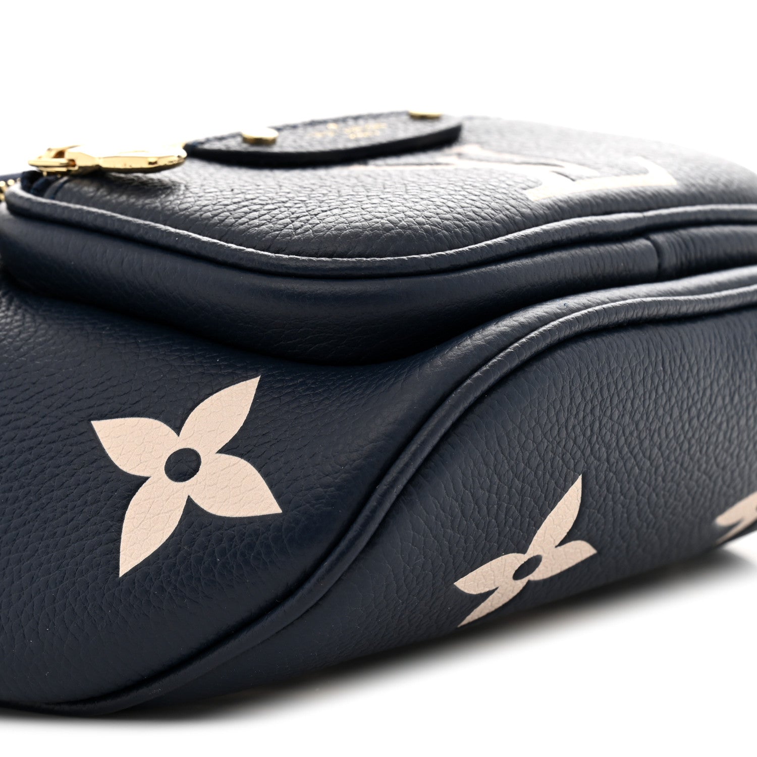 Louis Vuitton Empreinte Monogram Giant Mini By The Pool Bumbag Blue Beige