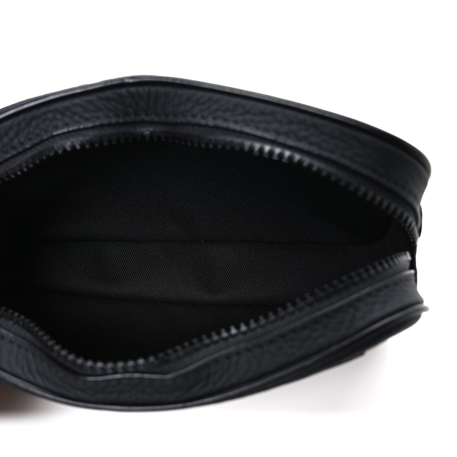 Louis Vuitton Taurillon Monogram Uniformes Solar Ray Soft Pochette Volga Belt Bag Black