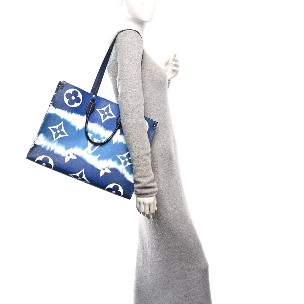 Louis Vuitton Monogram Escale Onthego GM Blue