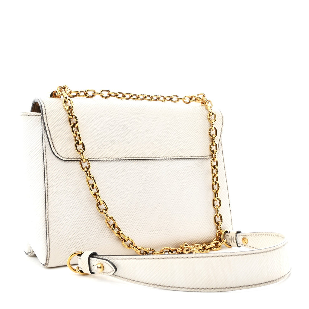 Louis Vuitton Epi Twist Shoulder Bag MM White