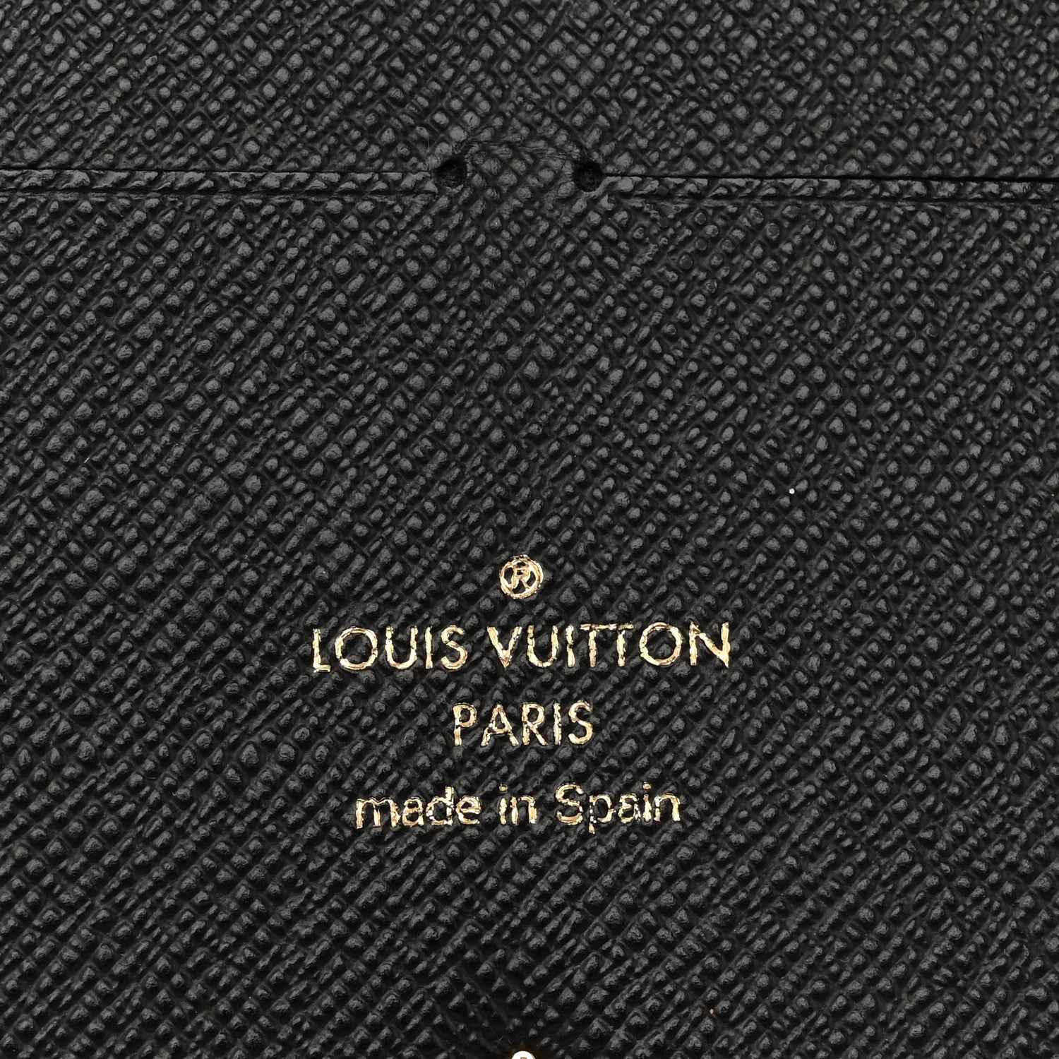 Louis Vuitton Monogram Calfskin Kimono Wallet Black