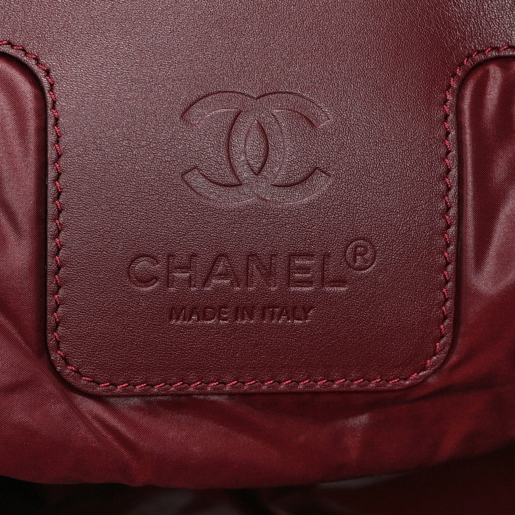 Chanel Nylon Quilted Large Coco Cocoon Tote Black