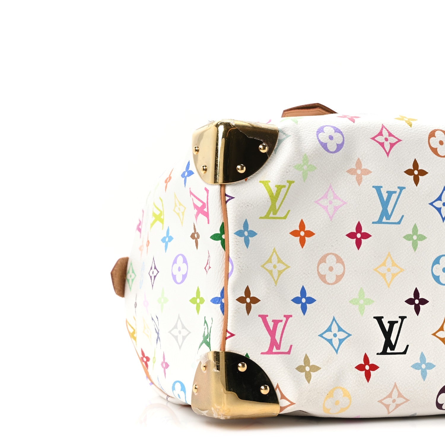 Louis Vuitton Monogram Multicolor Speedy 30 White