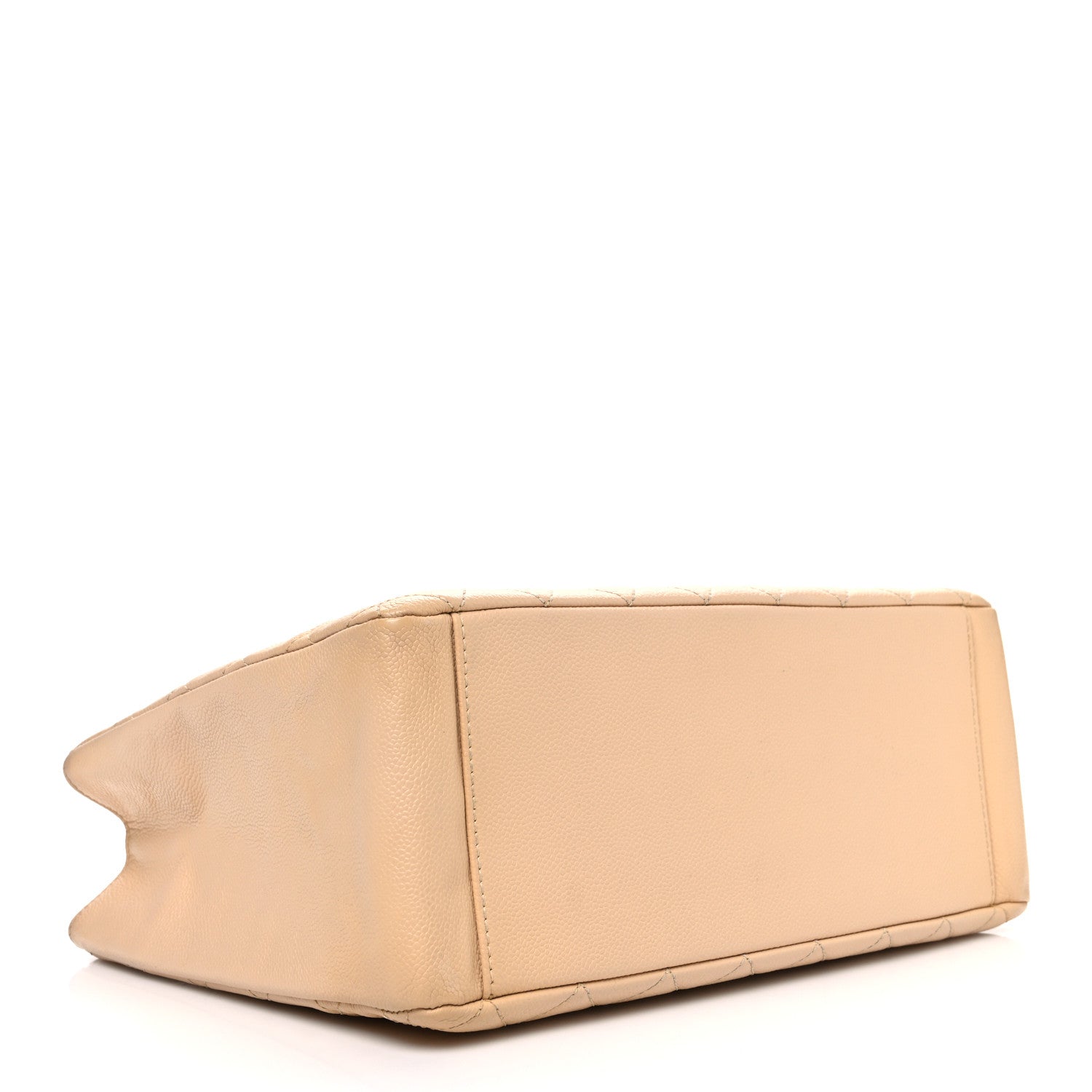 Chanel Caviar Quilted Grand Shopping Tote GST Beige