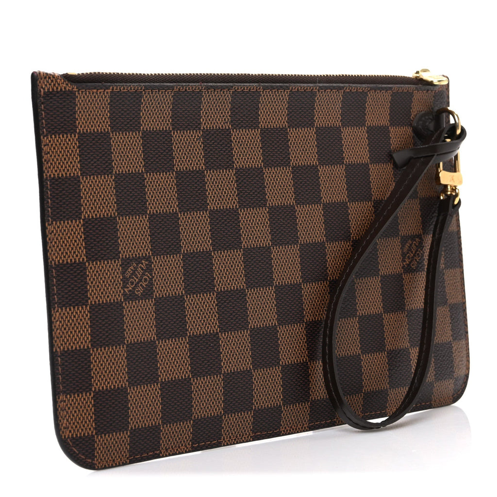Louis Vuitton Damier Ebene Neverfull MM GM Pochette