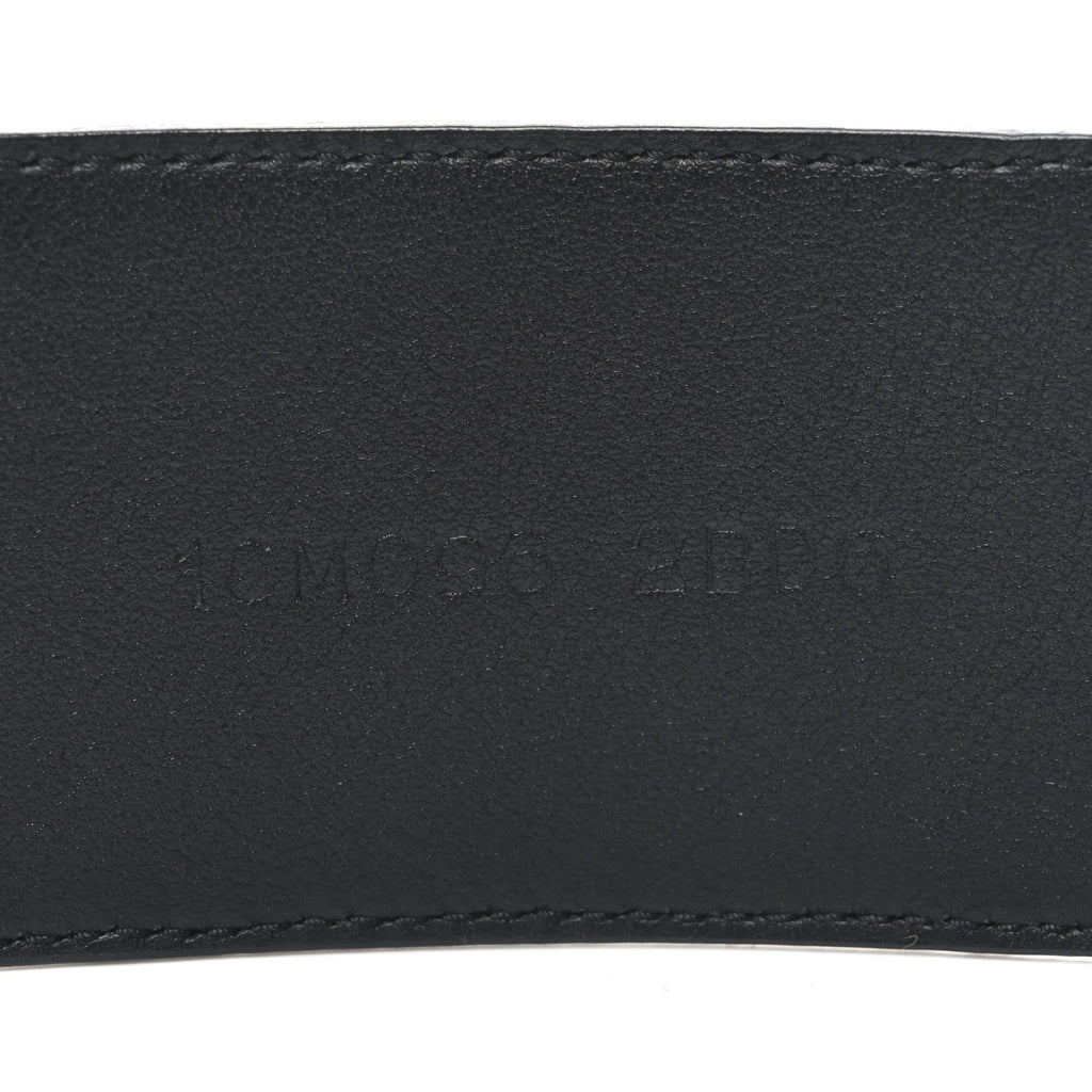 Prada Snakeskin Fur Belt 80 32 Cherry Bego