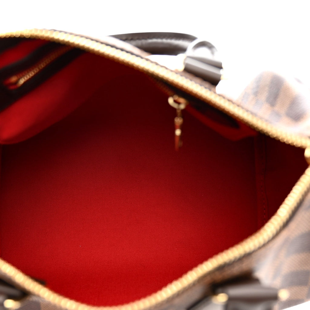 Louis Vuitton Damier Ebene Speedy Bandouliere 25