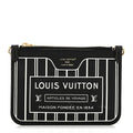 Louis Vuitton Calfskin Neverfull Inside Out BB Pochette Black