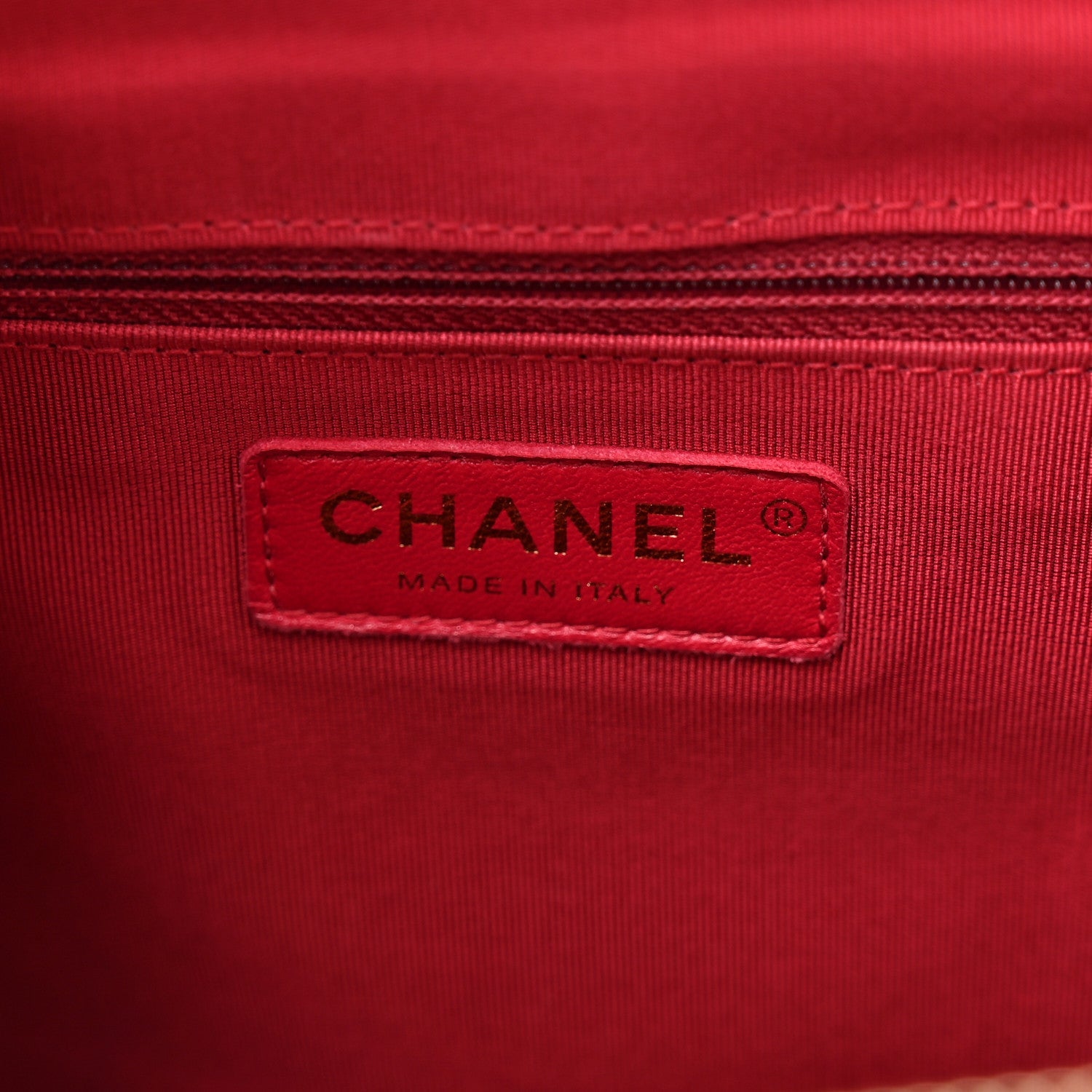 Chanel Grained Calfskin Lambskin Quilted Large Bowling Bag Black