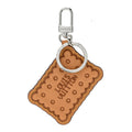 Louis Vuitton Monogram Biscuit Key Holder Bag Charm