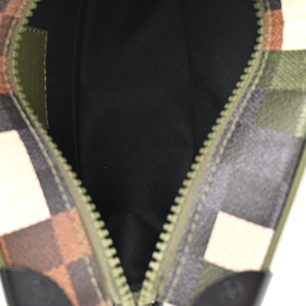 Louis Vuitton Damoflage Mini Soft Trunk Green