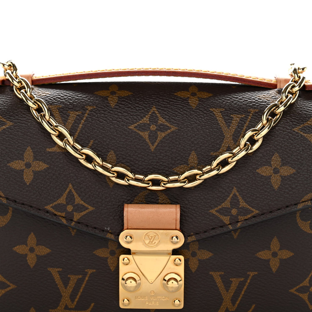 Louis Vuitton Monogram Pochette Metis East West