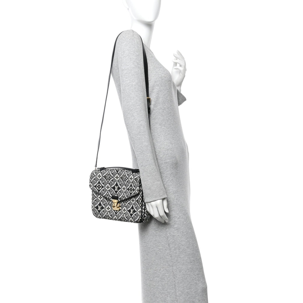 Louis Vuitton Jacquard Since 1854 Pochette Metis Grey