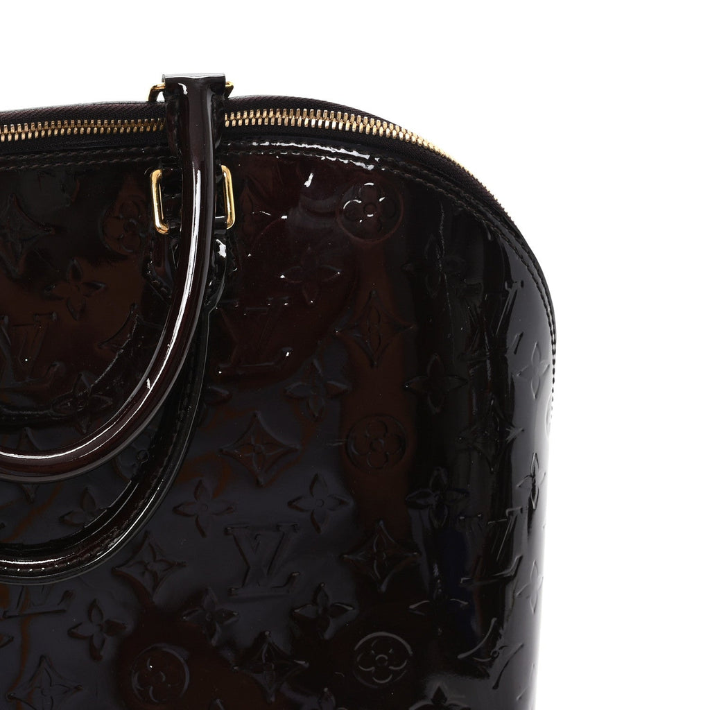 Louis Vuitton Vernis Alma GM Amarante